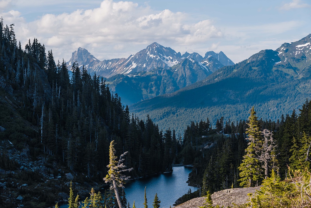 Mountain-Wedding-with-Vibrant-Summer-Blooms-The-View A sweeping mountain vista