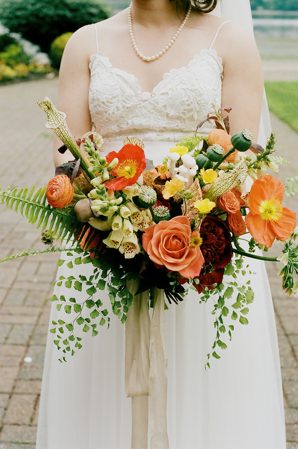 Molly and Daniel Bridal bouquet at Kiana Lodge
