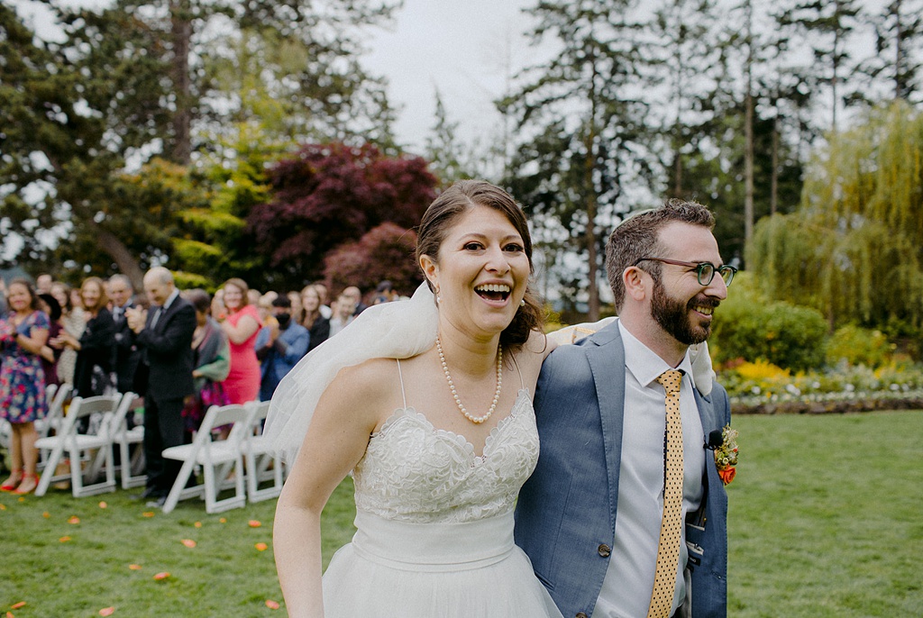 Bloom-Poet-Seattle-Wedding-Florist-Kiana-Lodge-Wedding-Just-Married The couple just married!