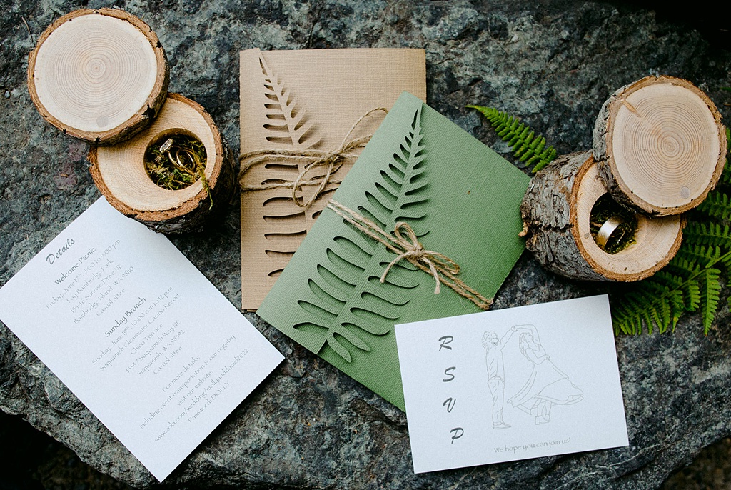 Bloom-Poet-Seattle-Wedding-Florist-Kiana-Lodge-Wedding-Rings The rings and invitations